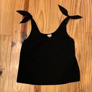 Loose Fit Black Blouse